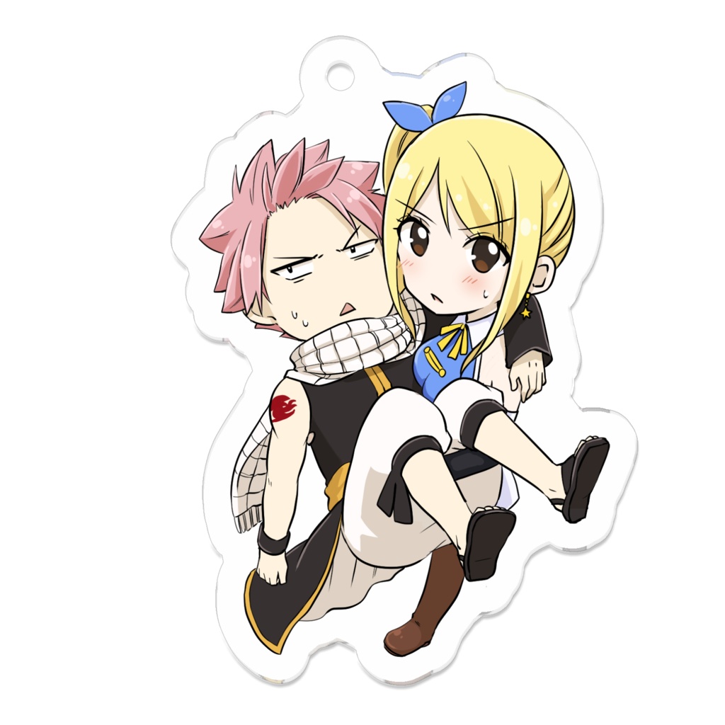 2023年再販予定【FAIRY TAIL】ナツ＆ルーシィ アクリルキーホルダー