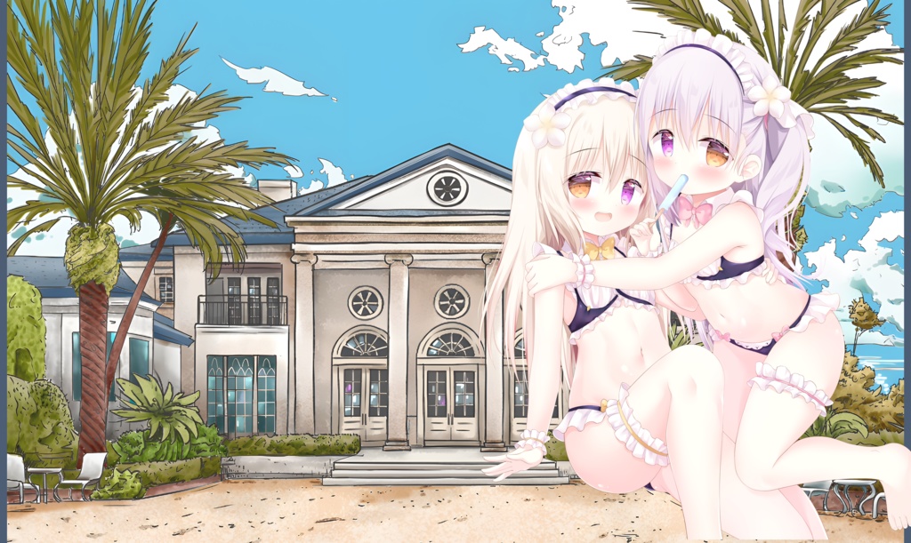 プレイマット　チャチャとチュチュ