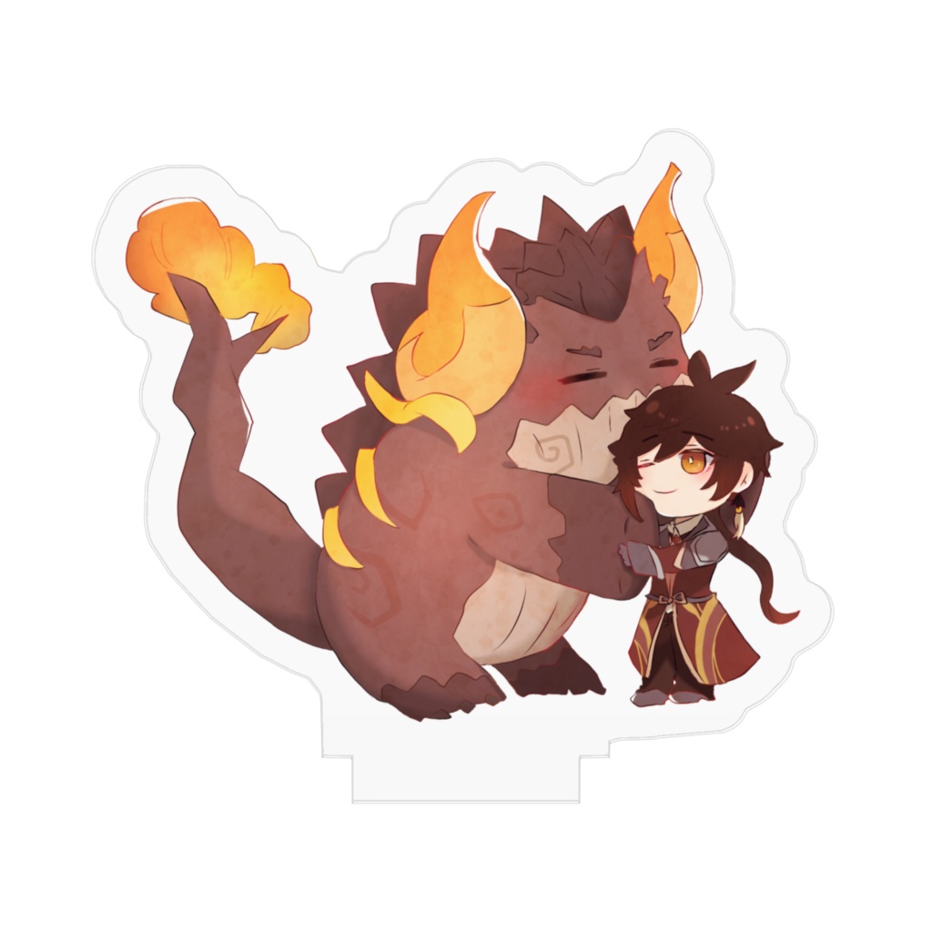 若陀龍王&鍾離 アクリルスタンド