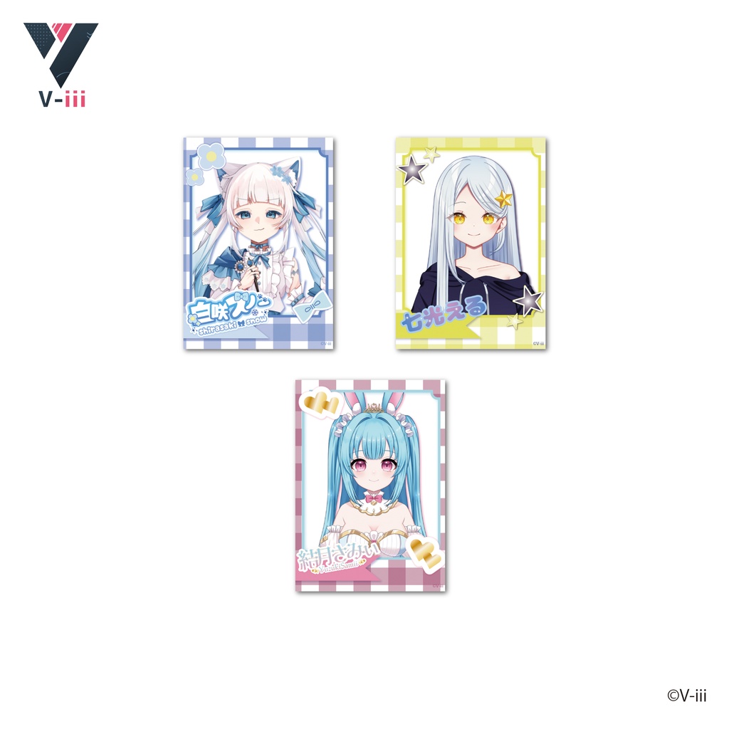 【第2弾/V-iii】昇格記念グッズ - チェキ風カード(両面印刷)