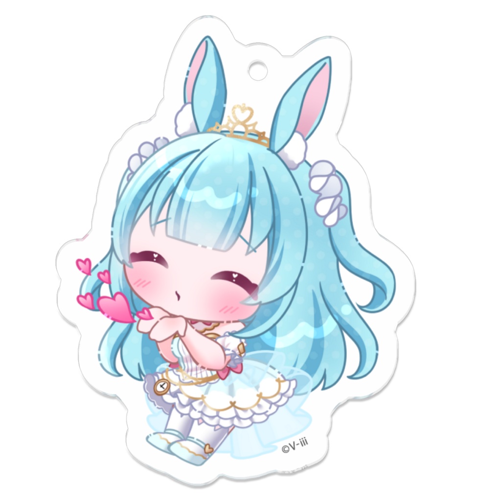 結月さみぃ アクリルキーホルダー 50×50mm