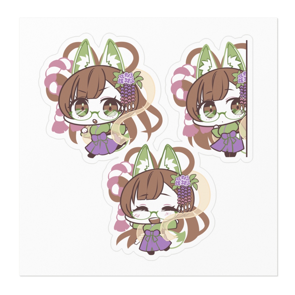 ミニうかステッカーセット