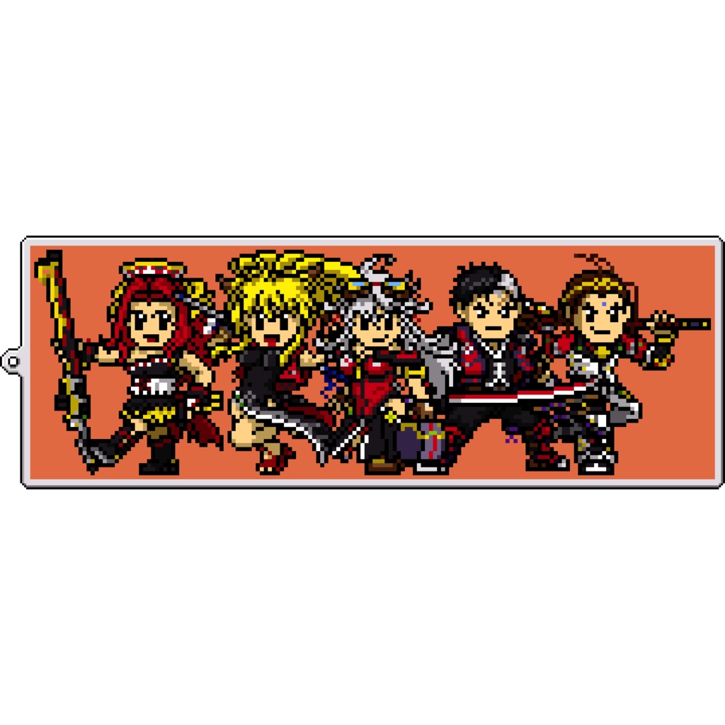 【値下】PXZ2　特務機関森羅　長形アクリルキーホルダー