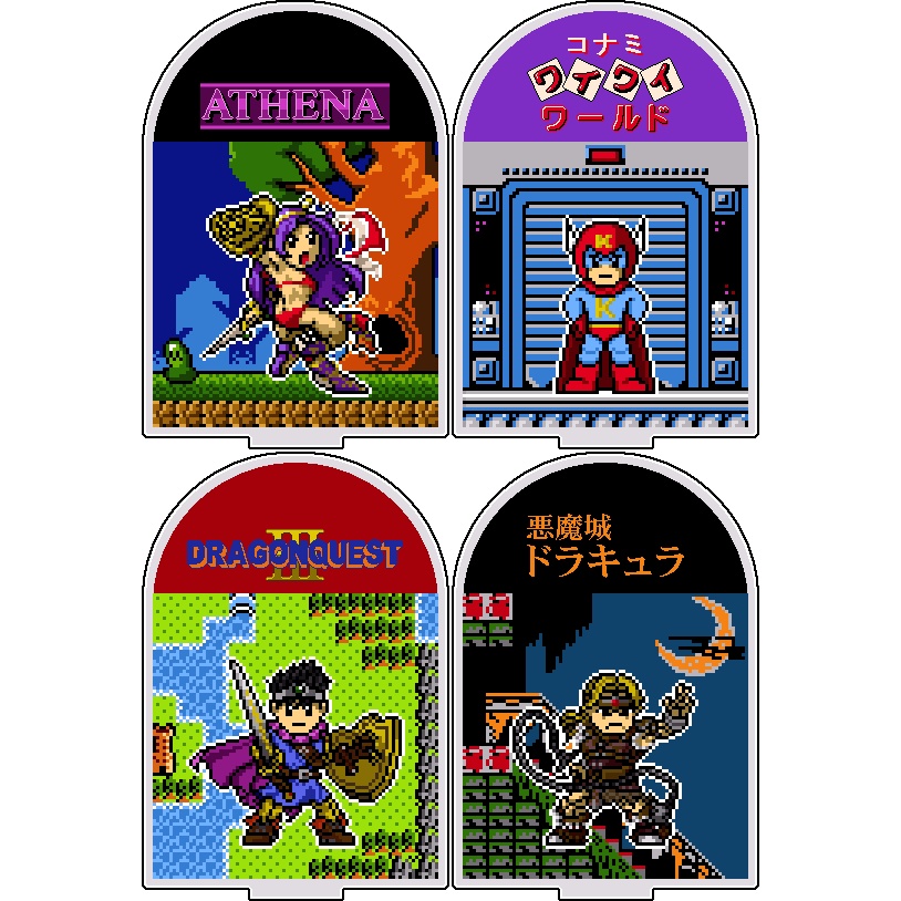 本体 2 ゲームキャラドット絵ミニアクリルジオラマ Zerodotworks Booth