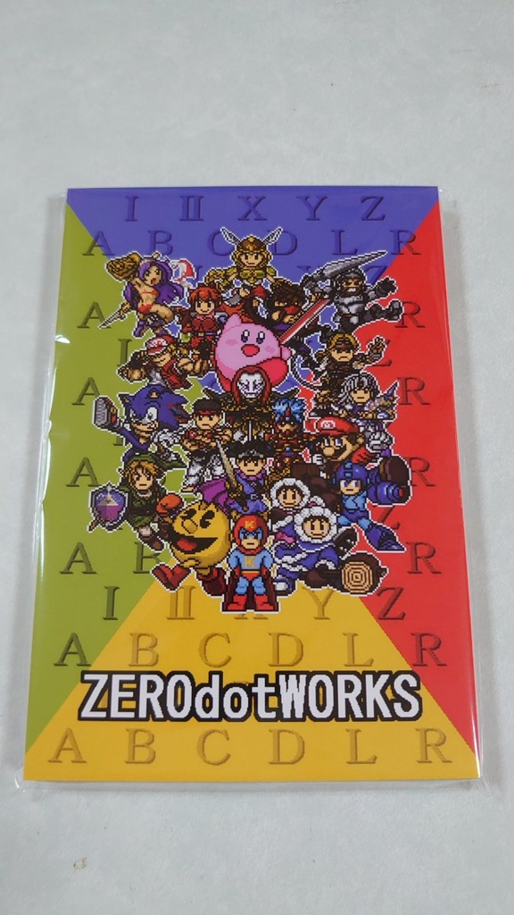 【値下】ゲームキャラドット絵画集①「LIFE of GAMES Vol.1」