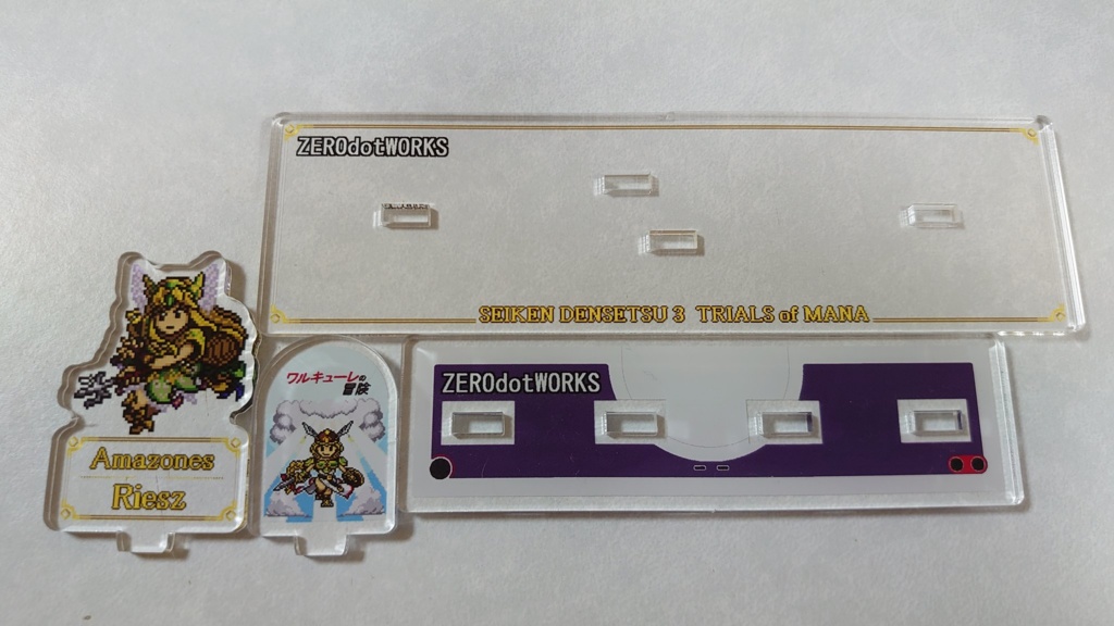 【値下】聖剣伝説3ドット絵アクリルジオラマ