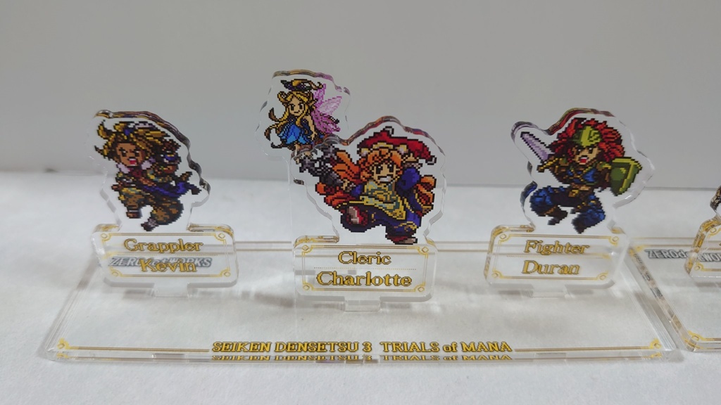 【値下】聖剣伝説3ドット絵アクリルジオラマ