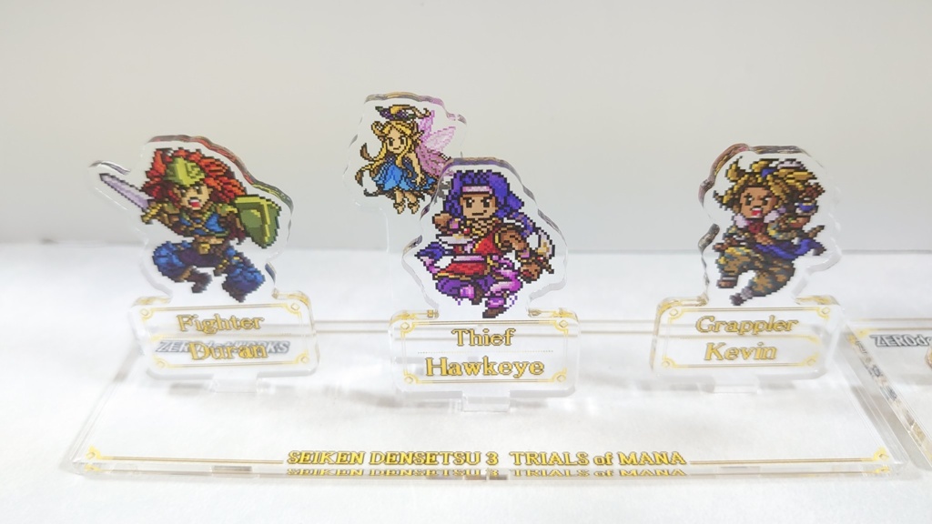 【値下】聖剣伝説3ドット絵アクリルジオラマ