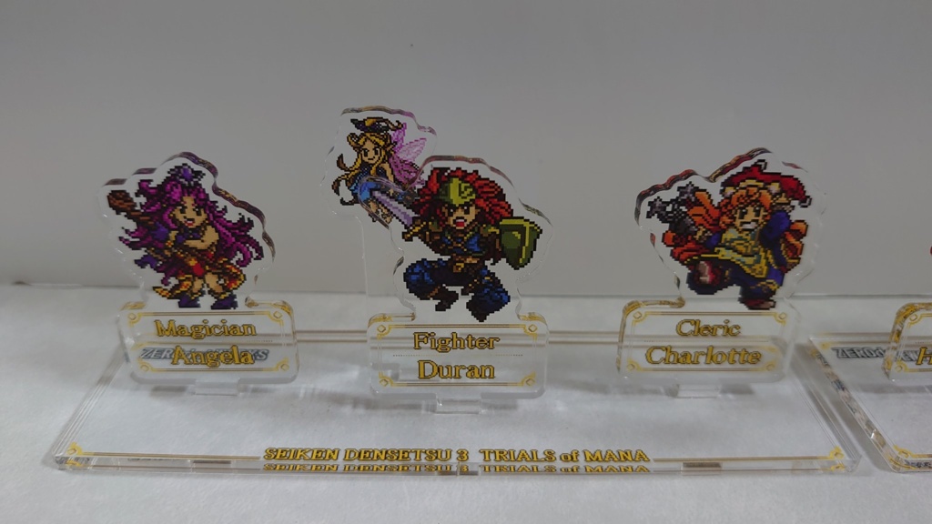 【値下】聖剣伝説3ドット絵アクリルジオラマ