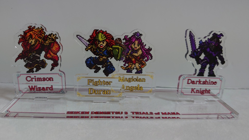 【値下】聖剣伝説3ドット絵アクリルジオラマ・敵勢力セット