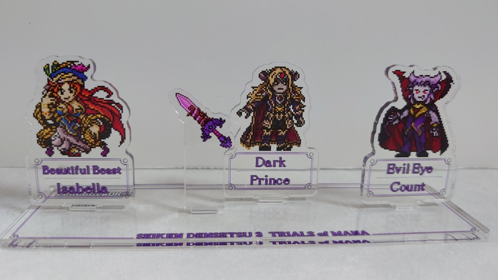 【値下】聖剣伝説3ドット絵アクリルジオラマ・敵勢力セット
