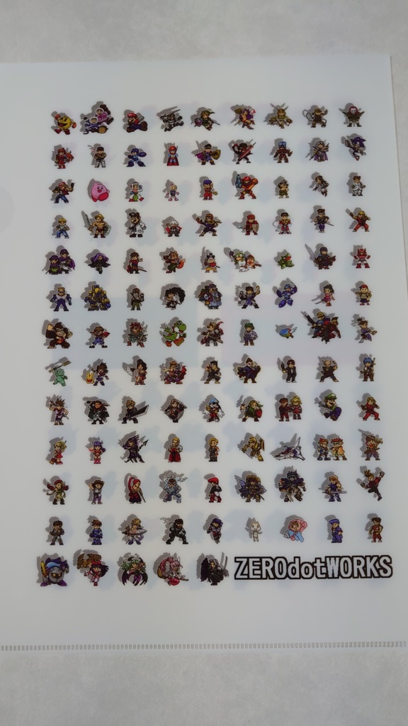 【値下】ゲームキャラドット絵画集⑥上巻「LIFE of GAMES 2021 SIDE:RED」