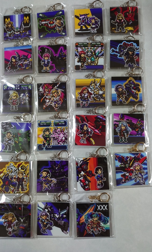 【値下】スパロボOG:両面アクリルキーホルダー①