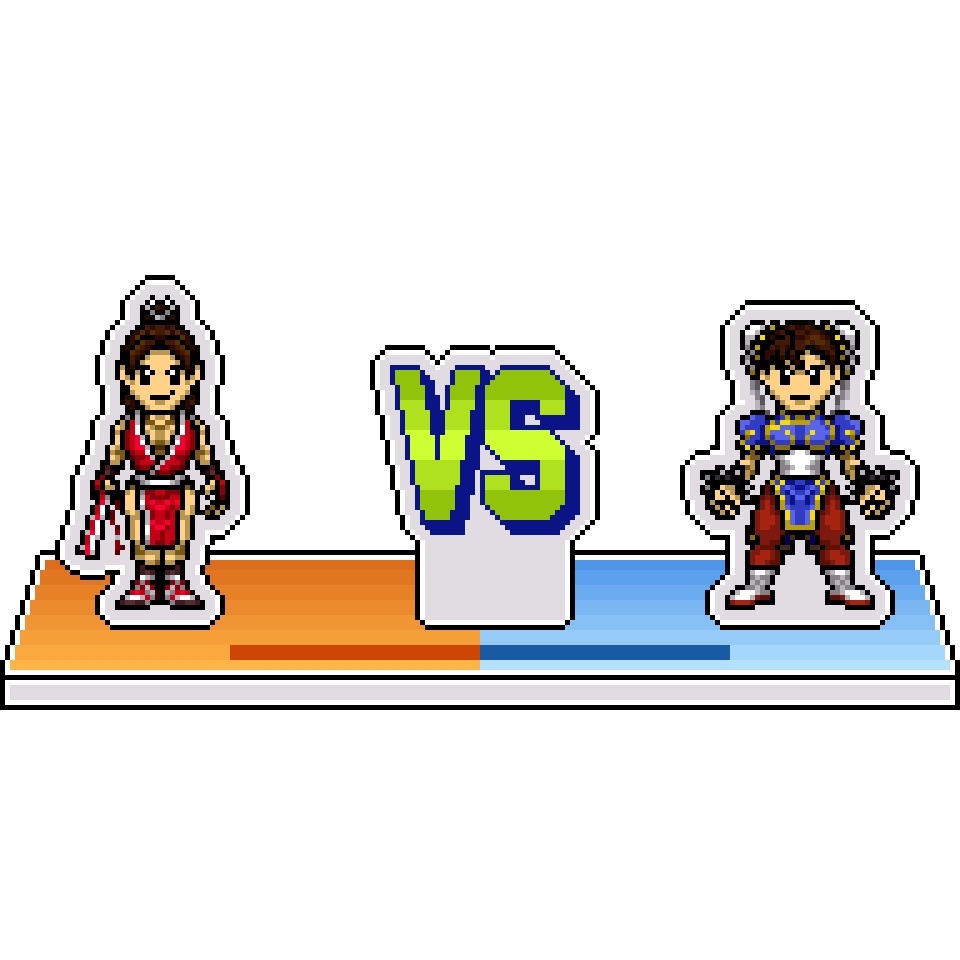 【先着特典付き】SvCドット絵アクリルジオラマ③：舞 VS. 春麗