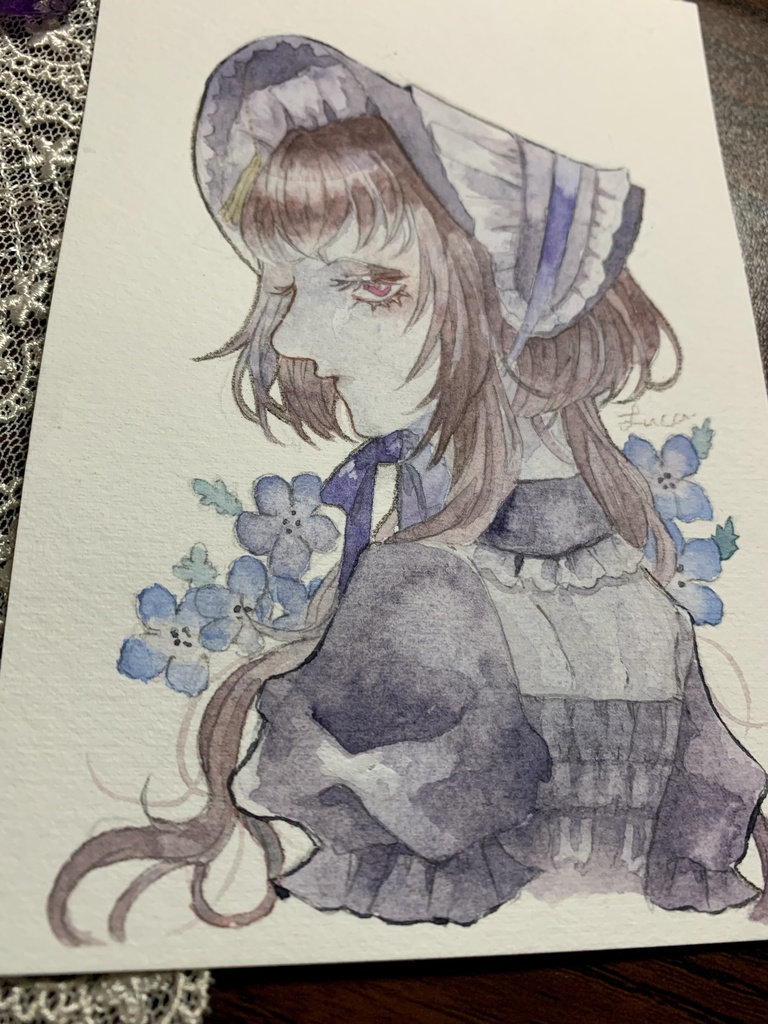 Kel ハガキサイズ原画