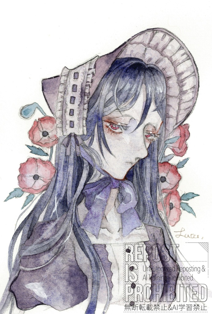 Eris ハガキサイズ原画