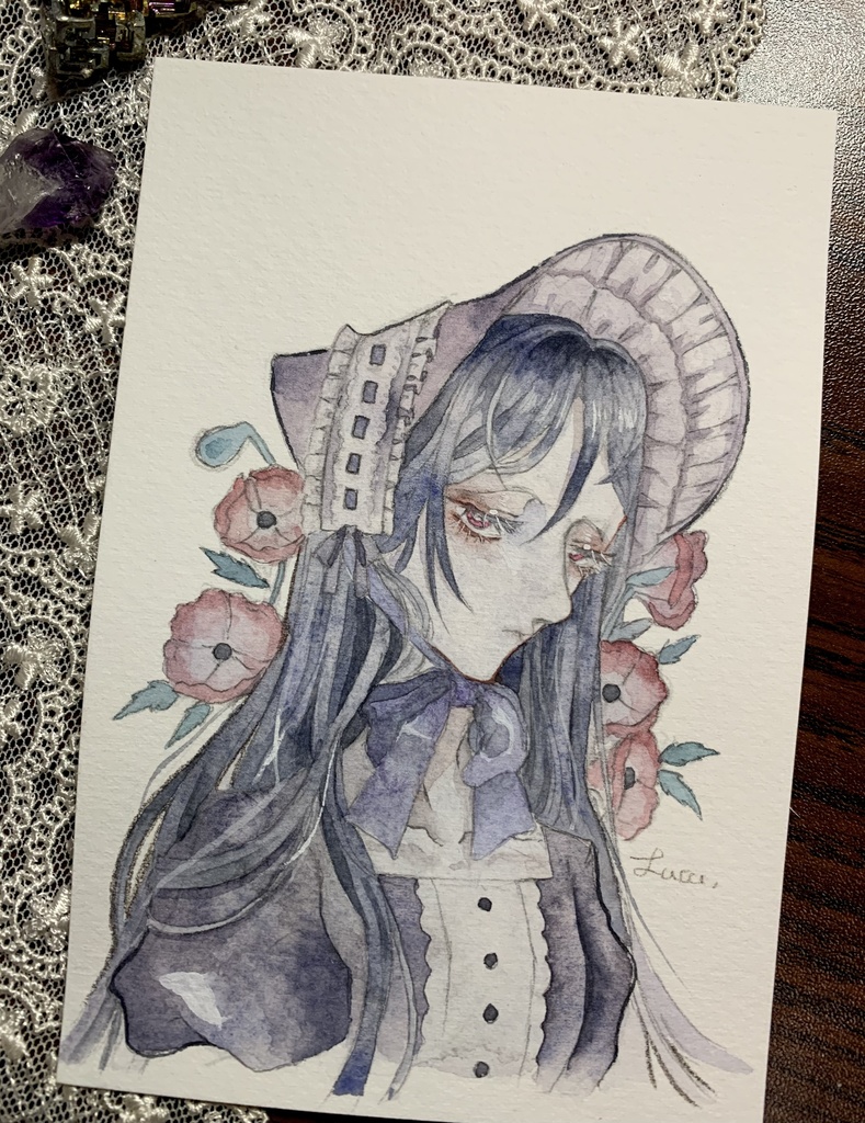 Eris ハガキサイズ原画