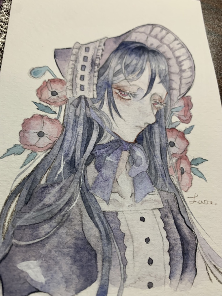 Eris ハガキサイズ原画