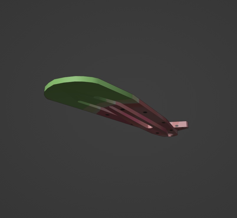 Pastel Watermelon Hairpin