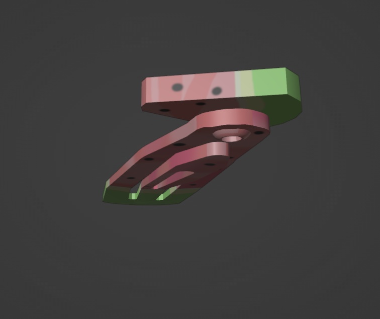 Pastel Watermelon Hairpin