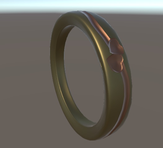 Metallic Heart Bracelet