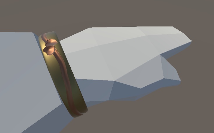 Metallic Heart Bracelet