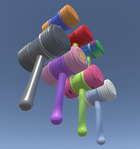 Gummy Toy Bonk Hammer