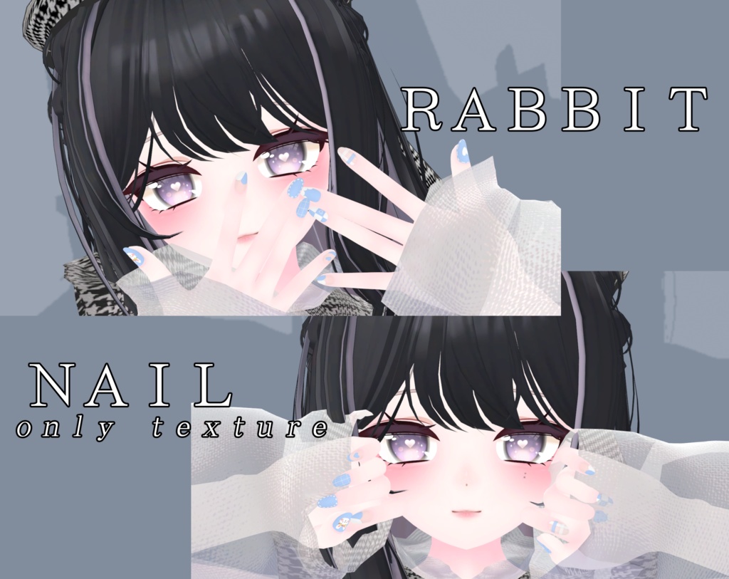 MAYA RABBIT NAIL TEXTURE