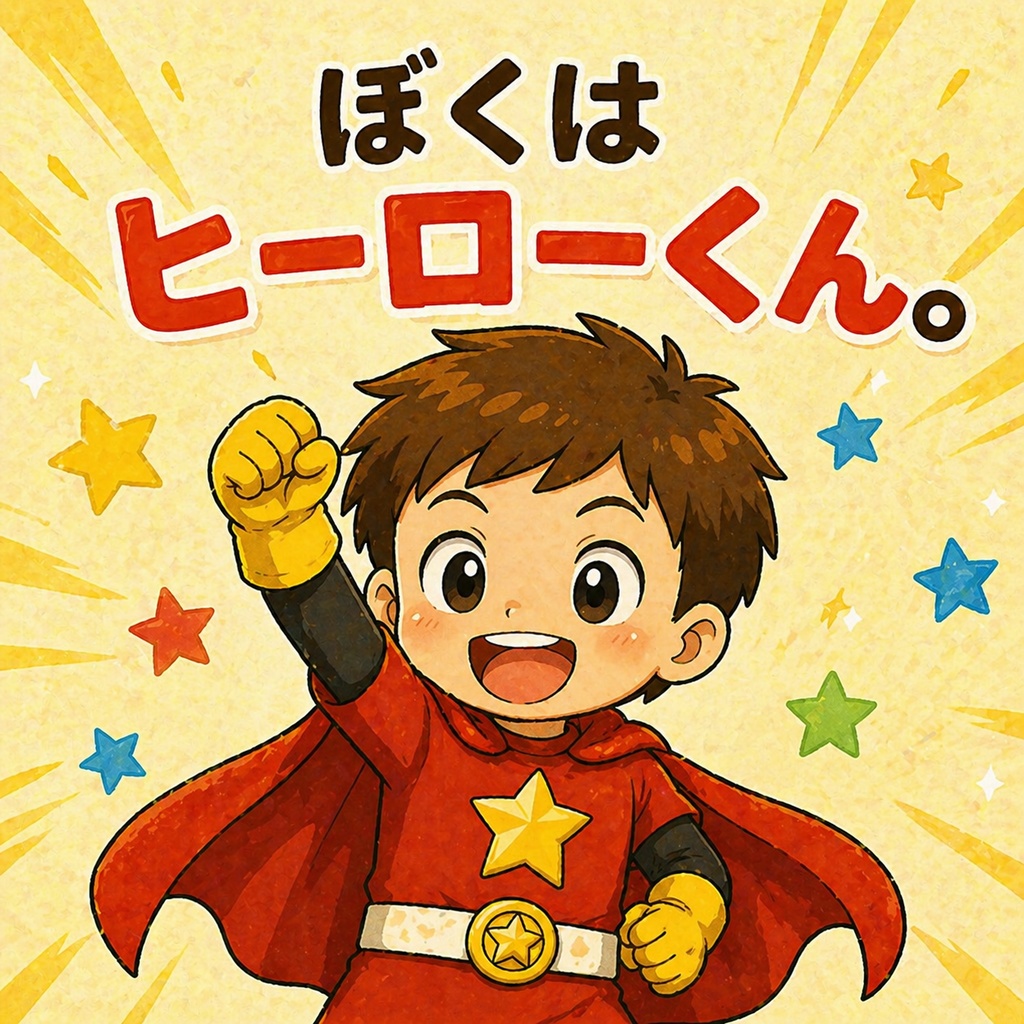 ぼくはヒーローくん。
