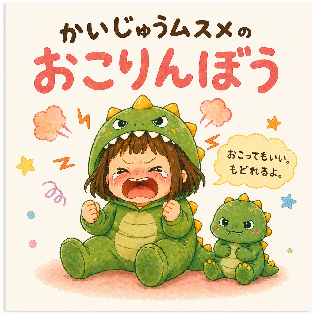 かいじゅうムスメの おこりんぼう