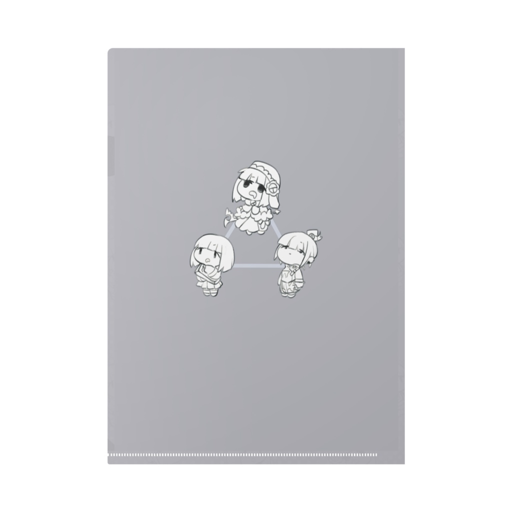 絵羽の皆様クリアファイル