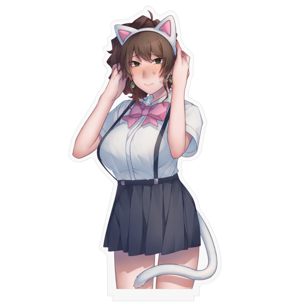 ねこみみ夏妃さんちゃま服アクスタ