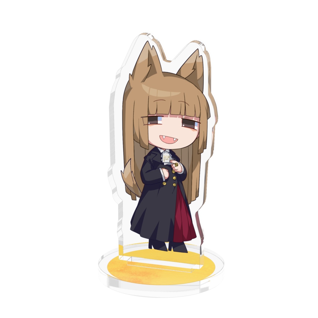 狼アクリルフィギュア