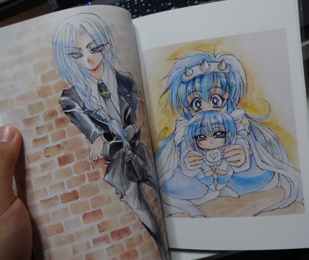 ①「まりものイラスト集」