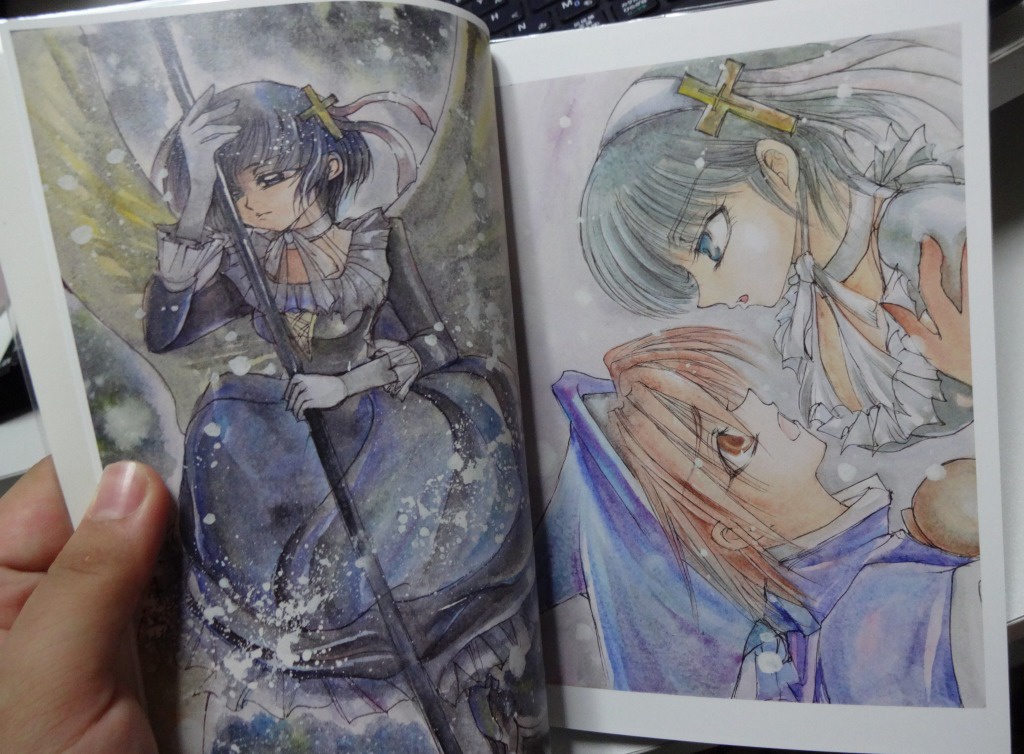 ①「まりものイラスト集」