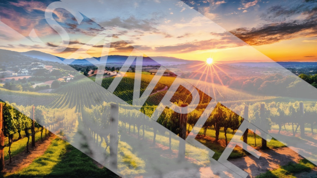 【背景素材】葡萄畑3種［0010］