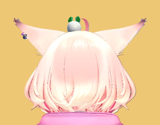 ゆきうさぎ 3Dモデル rabit 4匹