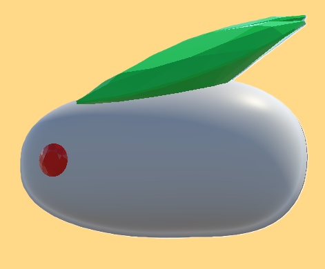 ゆきうさぎ 3Dモデル rabit 4匹