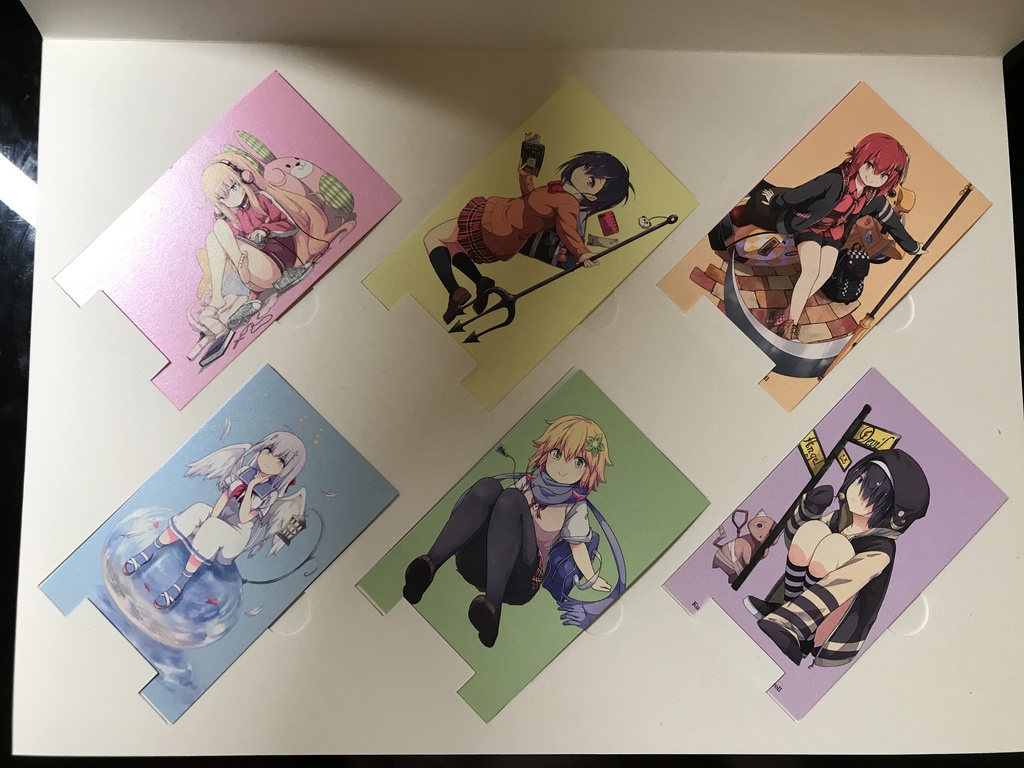 pixivFANBOX限定】色紙ーガヴリールー - リゾートうかみ2号店 - BOOTH