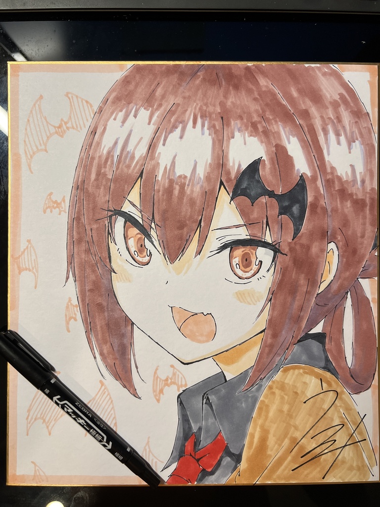 色紙-サターニャ-