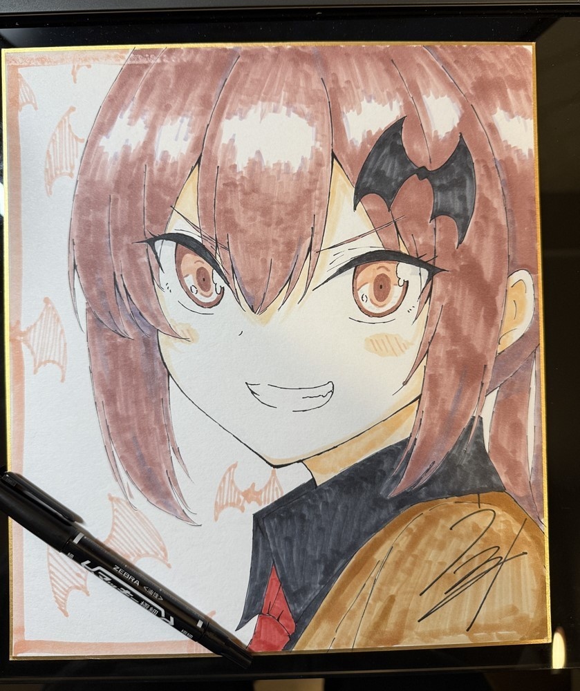 色紙-サターニャ-