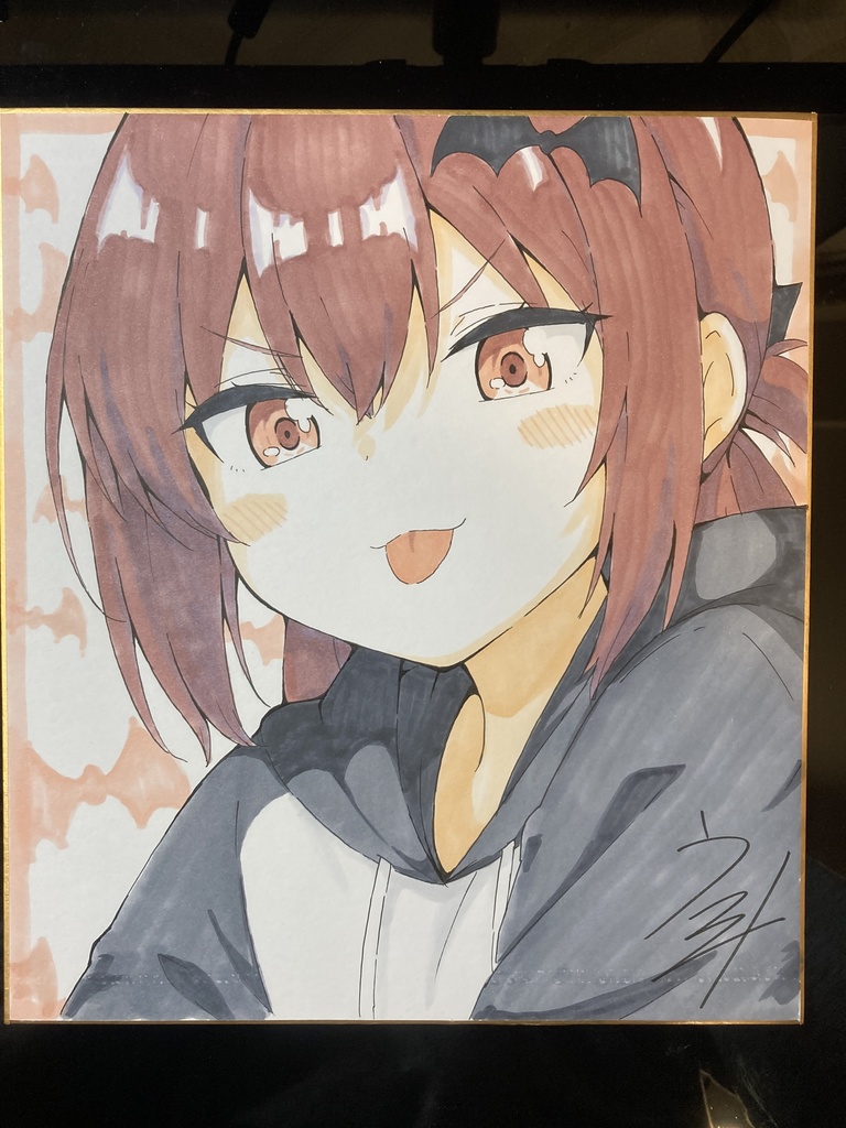 色紙-サターニャ-