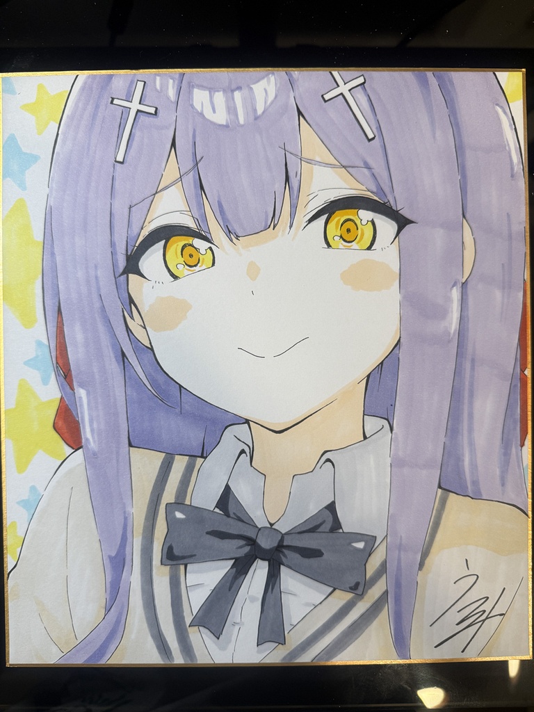 色紙-ラフィ-