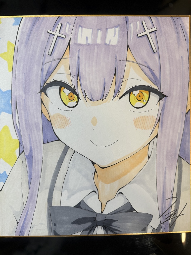 色紙-ラフィ-