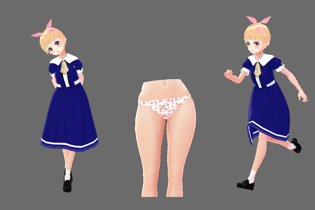 VRoid (正式版対応) 清楚系アイドル風 セット