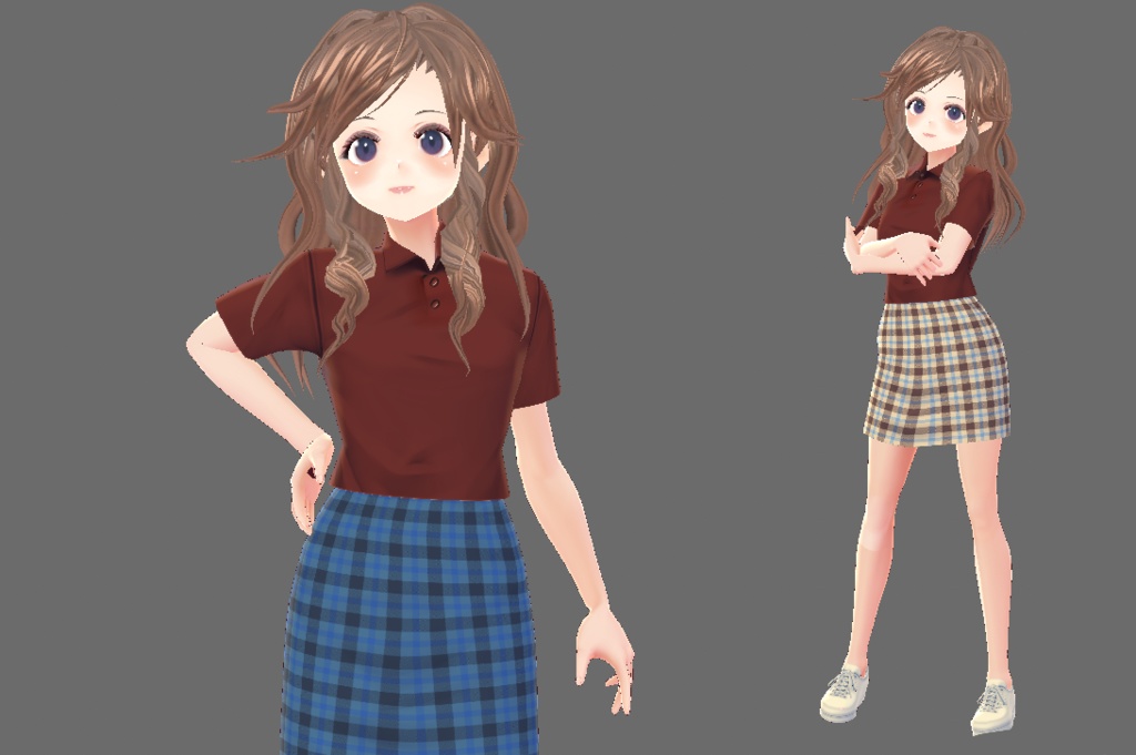 VRoid (正式版対応) 初夏コーディネート