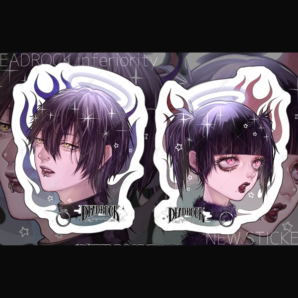 BAD BRAIN ANGEL STICKER