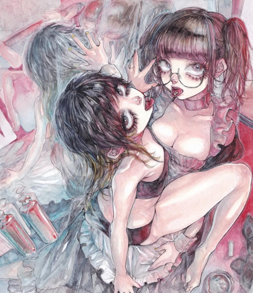 [透明水彩原画]完全犯罪