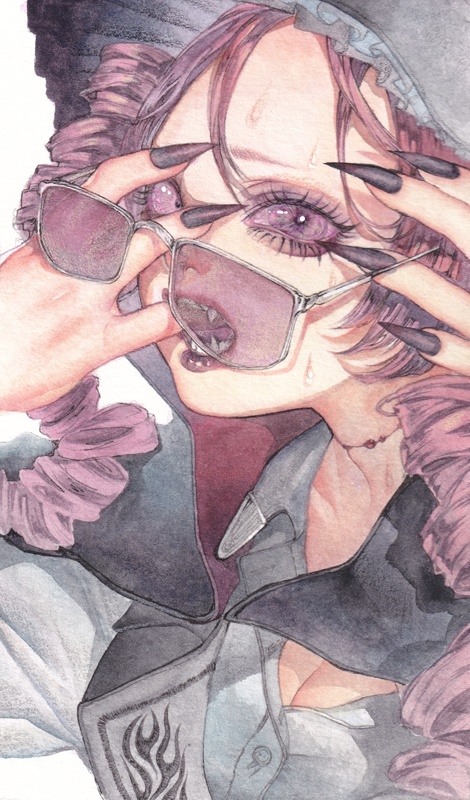 [透明水彩原画]眩