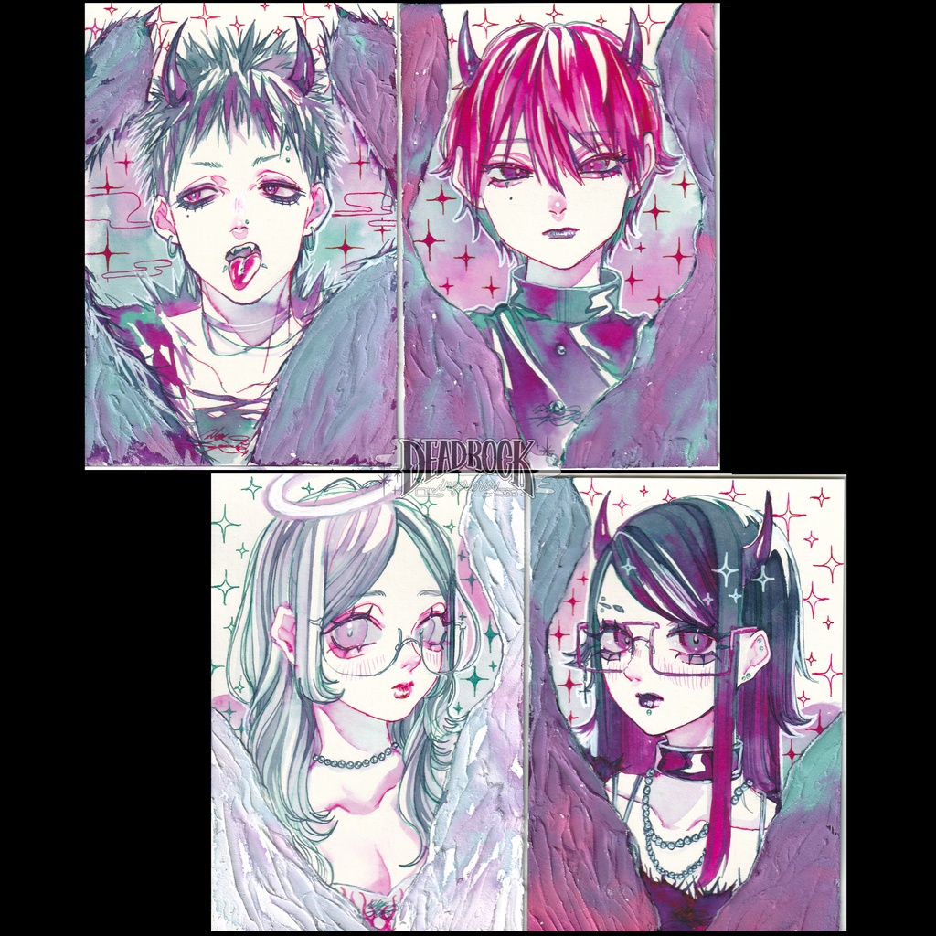 「天使と悪魔」2026 Drawing